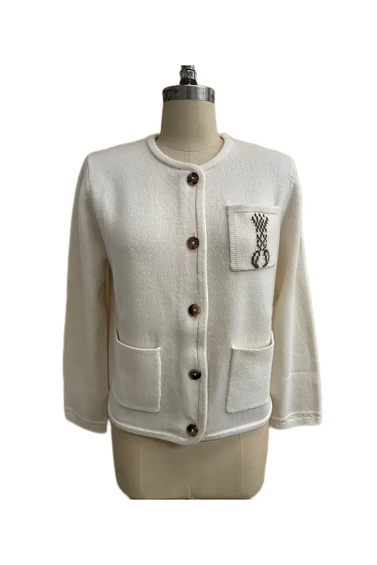 المرأة اقتصاص سترة صوفية